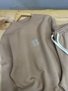 MEN1203 AS.OS NAKIŞ DETAYLI ŞARDONLU KAHVE SWEAT