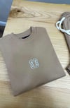 MEN1203 AS.OS NAKIŞ DETAYLI ŞARDONLU KAHVE SWEAT