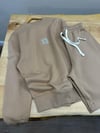MEN1203 AS.OS NAKIŞ DETAYLI ŞARDONLU KAHVE SWEAT