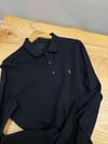 MEN1228 ALL S. SİYAH UZUN KOL POLO T-SHIRT