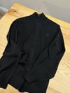 MEN1232 T.BKR SİYAH TAM FERMUARLI TRİKO HIRKA