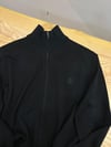 MEN1232 T.BKR SİYAH TAM FERMUARLI TRİKO HIRKA
