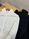 MEN1236 E.A KAPÜŞONLU KABARTMA BASKILI SWEAT