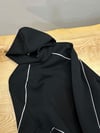 MEN1265 AS.OS KAPÜŞONLU ŞERİTLİ SİYAH SCUBA SWEAT