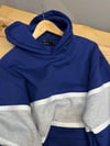 MEN1286 AS.OS KAPÜŞONLU MAVİ/GRİ SWEAT