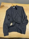 MEN1305 N.WRK PAMUKLU POLO YAKA KOYU GRİ TRİKO KAZAK