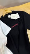 MEN1339 CK BASKILI BİSİKLET YAKA T-SHIRT