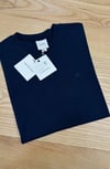 MEN1359 CK KÜÇÜK NAKIŞLI LACİVERT PAMUKLU T-SHIRT