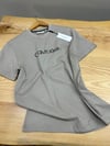 MEN1367 CK BASKILI VİZON T-SHIRT