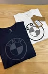 MEN1403 B.MW BİSİKLET YAKA BASKILI T-SHIRT