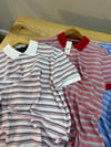 MEN1411 B&B ÇİZGİLİ KETEN KARIŞIMLI POLO T-SHIRT