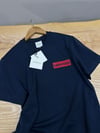 MEN1431 CK KIRMIZI BASKILI LACİVERT T-SHIRT