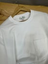 MEN1435 C.OS CEPLİ BEYAZ TOK T-SHIRT