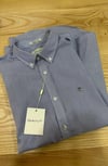 MEN1444 GNT LACİVERT ÇİZGİLİ REGULAR GÖMLEK