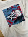 MEN1456 THE N.F. RENKLİ BASKILI PAMUKLU BEYAZ T-SHIRT