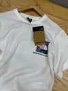MEN1456 THE N.F. RENKLİ BASKILI PAMUKLU BEYAZ T-SHIRT