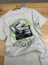 MEN1465 ALL S. KASET BASKILI TAŞ T-SHIRT