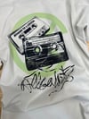 MEN1465 ALL S. KASET BASKILI TAŞ T-SHIRT