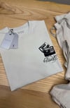 MEN1465 ALL S. KASET BASKILI TAŞ T-SHIRT