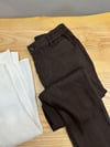 MEN1473 A.V KAHVERENGİ RELAXED KETEN PANTOLON