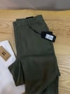 MEN1481 A.V YEŞİL RELAXED KETEN PANTOLON