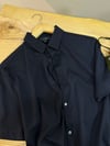 MEN1487 C.OS PAMUK SATEN LACİVERT DÜĞMELİ T-SHIRT