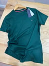 MEN1505 TM KOYU YEŞİL BASİC T-SHIRT