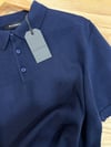 MEN1509 ALL S. POLO YAKA LACİVERT TRİKO T-SHIRT