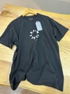 MEN1511 ALL S. SIRT BASKI DETAYLI SİYAH T-SHIRT
