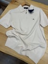 MEN1532 B&B YARIM FERMUARLI KREM TRİKO T-SHIRT