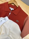 MEN1547 LCS REGULAR FİT KİREMİT/KREM POLO T-SHIRT
