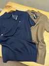 MEN1579 B&B YARIM FERMUARLI TRİKO T-SHIRT