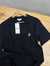 MEN1623 MAISON K. APLİKLİ SİYAH T-SHIRT