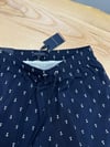 MEN1626 T.M YELKEN DESENLİ LACİVERT DENİZ ŞORTU 