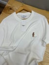MEN1628  MAISON K. APLİKLİ BEYAZ T-SHIRT
