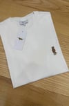 MEN1628  MAISON K. APLİKLİ BEYAZ T-SHIRT