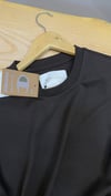 MEN1631 CHMP KAHVERENGİ BİSİKLET YAKA T-SHIRT 