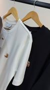 MEN1632 MAISON K. APLİKLİ  T-SHIRT