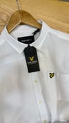 MEN1633 L.LS BEYAZ KETEN GÖMLEK