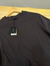 MEN1640 M.D KALIN YAKA  KAHVERENGİ BASİC T-SHIRT