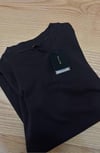 MEN1640 M.D KALIN YAKA  KAHVERENGİ BASİC T-SHIRT