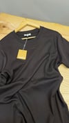 MEN1647 SNDR SİLİKON BASKILI PAMUKLU KAHVERENGİ  T-SHIRT