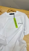 MEN1650 L.BNJ SIRT BASKI DETAYLI BEYAZ T-SHIRT 