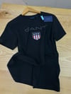 MEN1654 GNT BÜYÜK NAKIŞLI SİYAH  T-SHIRT