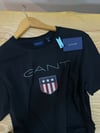 MEN1654 GNT BÜYÜK NAKIŞLI SİYAH  T-SHIRT
