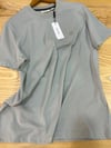 MEN1660 CK KÜÇÜK NAKIŞLI AÇIK YEŞİL  PAMUKLU T-SHIRT