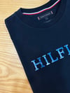 MEN1662 T.M NAKIŞLI LACİVERT T-SHIRT 