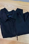 MEN1669 PRL SİYAH KETEN CEKET 