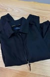 MEN1669 PRL SİYAH KETEN CEKET 