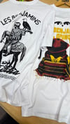 MEN1675 L.BNJ BASKILI BEYAZ T-SHIRT